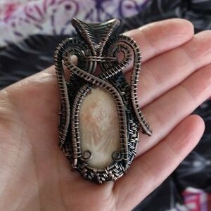 Scolecite Pendant